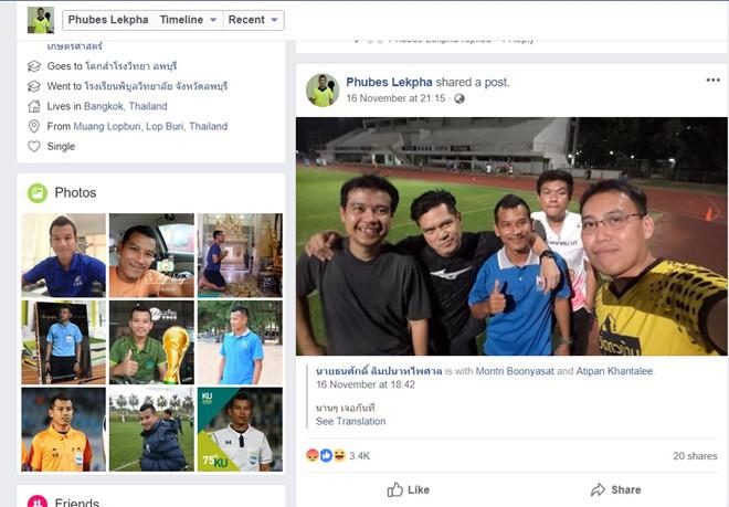 Xuất hiện hàng loạt Facebook giả mạo trọng tài biên trận VN - Myanmar-1