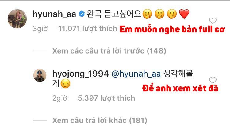 Chỉ vì 1 clip này, người hâm mộ lập tức nuôi hy vọng HyunA - EDawn kết hợp và sớm làm náo loạn-2