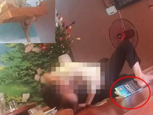 Cặp học sinh vô tư diễn cảnh nóng trong quán nước nhưng vị trí hành sự mới khiến người nhìn nóng mắt