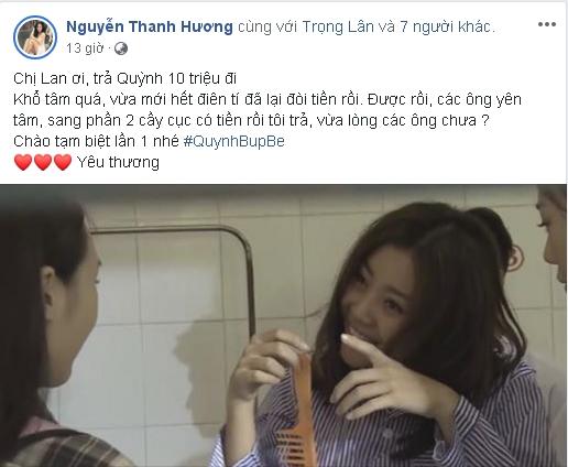 Bị cộng đồng mạng đòi tiền, Lan Cave hứa sẽ trả cho Quỳnh Búp Bê 10 triệu đồng trót vay đểu-2