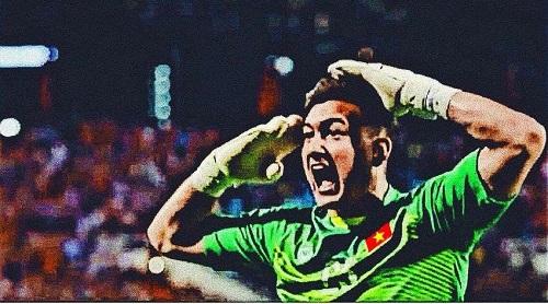 Văn Lâm hóa người đại diện thông báo Facebook Quế Ngọc Hải bị hack-1