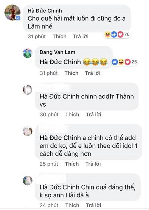 Văn Lâm hóa người đại diện thông báo Facebook Quế Ngọc Hải bị hack-3