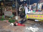 Vụ cô gái bán đậu bị bắn 3 phát, đâm chết giữa chợ: Nghi phạm đã tử vong