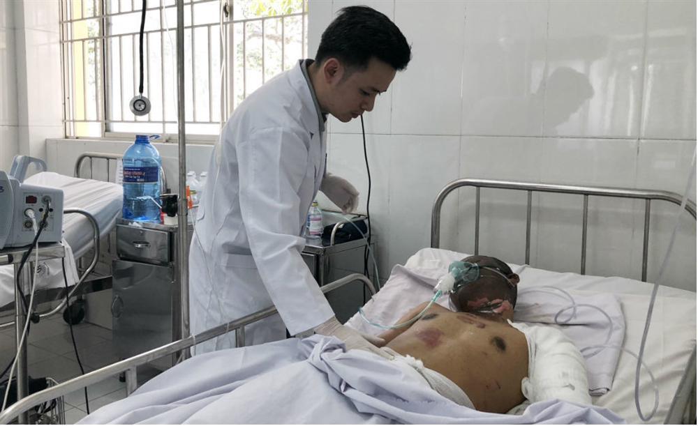 Vụ nổ xe bồn ở Bình Phước, 6 người chết: Tài xế đang nguy kịch-1