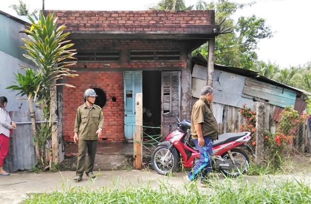 Tiền Giang: Thanh niên có biểu hiện ngáo đá đốt nhà cha đẻ-1