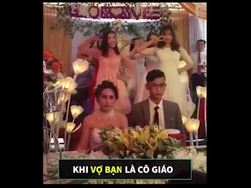 Clip: Biểu cảm 'trước sau như một' của chú rể gây sốt