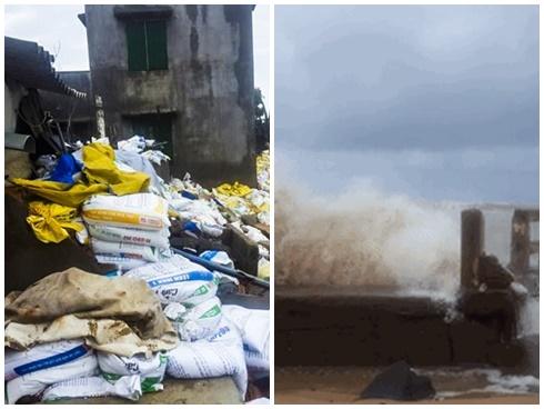 Bão số 9 giật cấp 13 áp sát Vũng Tàu - Bến Tre, sóng biển cao 7m-2