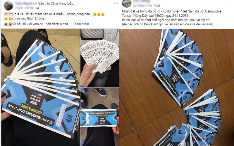 Trước trận Việt Nam - Campuchia: 2.5tr/cặp vé rao bán trên mạng, trang bán online của VFF đóng băng-4
