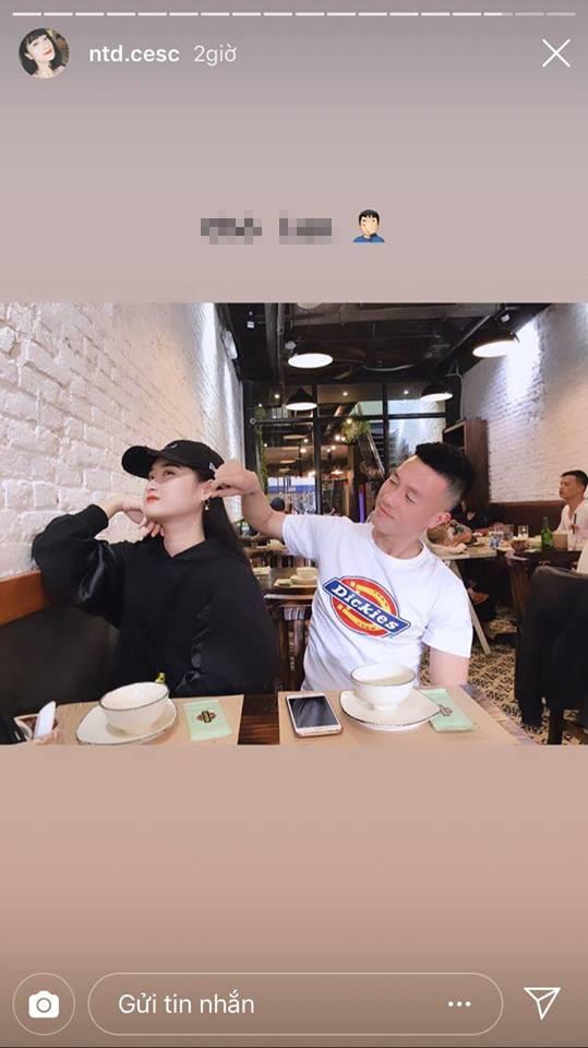 Thủ môn Lâm Tây và bạn gái tin đồn đăng ảnh ăn bún chả trên Instagram-5