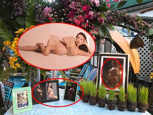 Nữ MC đình đám gây sốc với loạt khoảnh khắc không mảnh vải che thân trước ngày lâm bồn