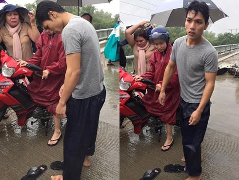 Quan khách bỏ chạy khi rạp cưới ở Bình Thuận bị gió bão quật đổ-2