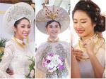 Trước đám cưới, diễn viên Ngọc Thuận khoe lắc vàng khủng do ba vợ tặng-5