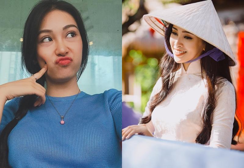 Bị ném đá sấp mặt vì chê Trần Tiểu Vy nói tiếng Anh dở đến mức xấu hổ, Á khôi Phương Linh thờ ơ đi tô tượng-1