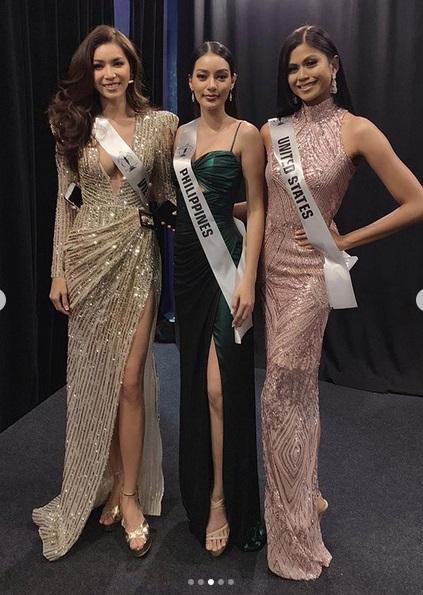 Chẳng ngại mặc lại váy vừa cho Hoa hậu Philippines mượn, Minh Tú chặt đẹp dàn thí sinh hoa hậu nhờ body chuẩn vệ nữ-3