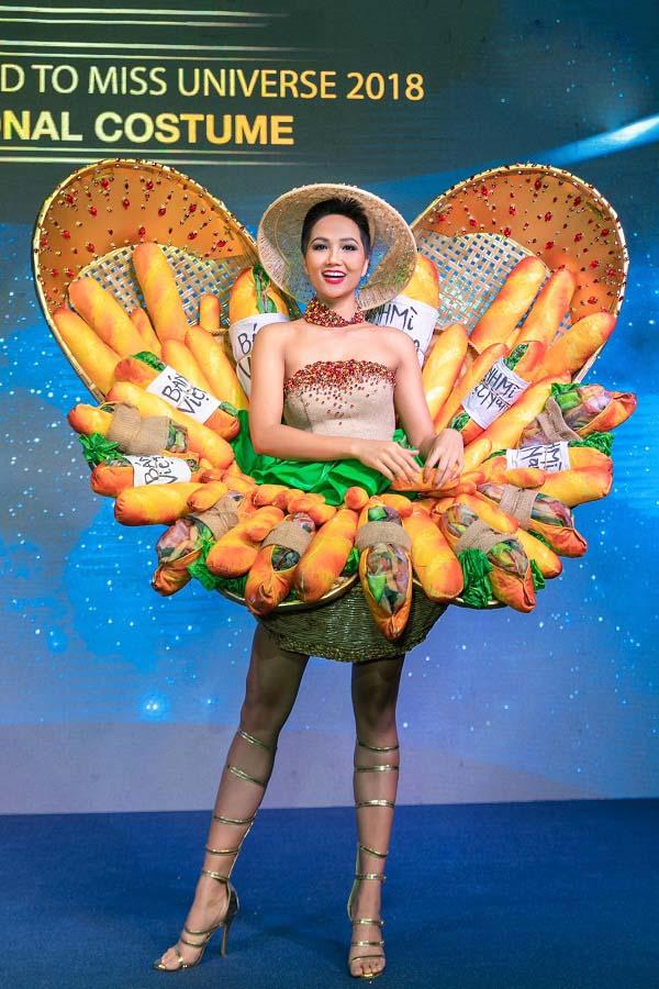 Quốc phục Bánh Mì của HHen Niê liệu đã đủ đẹp và độc khi đặt cạnh loạt trang phục quá xuất sắc tại Miss Universe 2018?-1