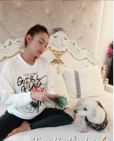 Clip hot nhất mạng xã hội hôm nay: Minh Hằng công khai trợ lý đếm tiền là một... con chó-1