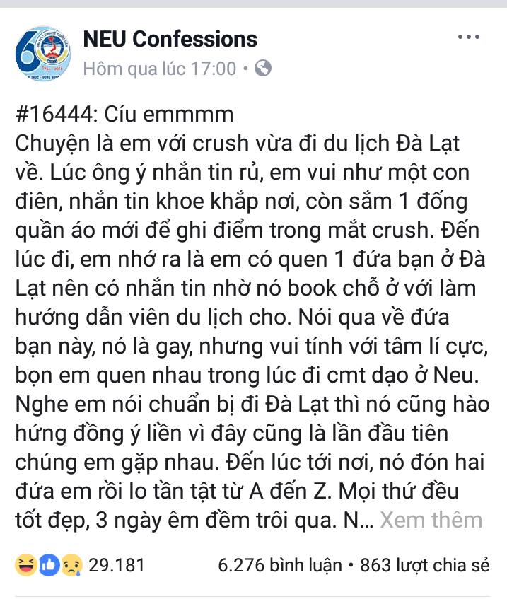 Chuyện tình ngang trái chỉ có đàn ông mới mang lại hạnh phúc cho nhau khiến cô gái trẻ mất hết niềm tin-1