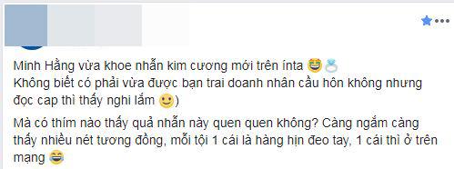 OAN GIA TRÁI CHỦ: Minh Hằng khoe nhẫn kim cương, Hồ Ngọc Hà chẳng liên quan cũng bị réo tên ầm ĩ-2