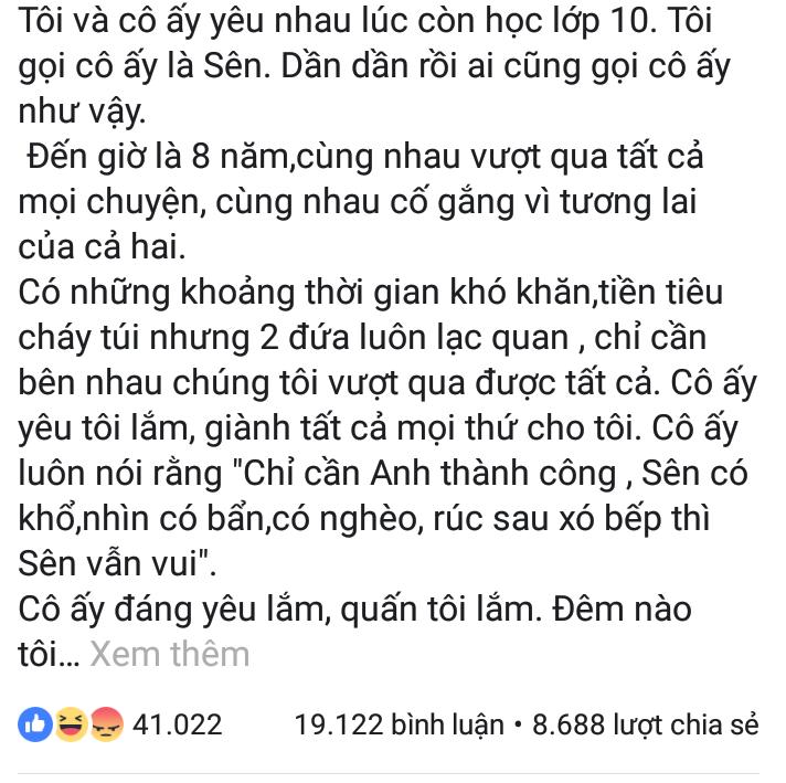 Yêu 8 năm không nồng nàn bằng một lần say nắng, chàng trai ôm hận vì lỡ phản bội bạn gái chung thủy-1