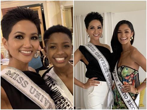 Bất ngờ với cách cư xử của HHen Niê và dàn mỹ nhân khi chạm mặt thí sinh chuyển giới tại Miss Universe 2018-19