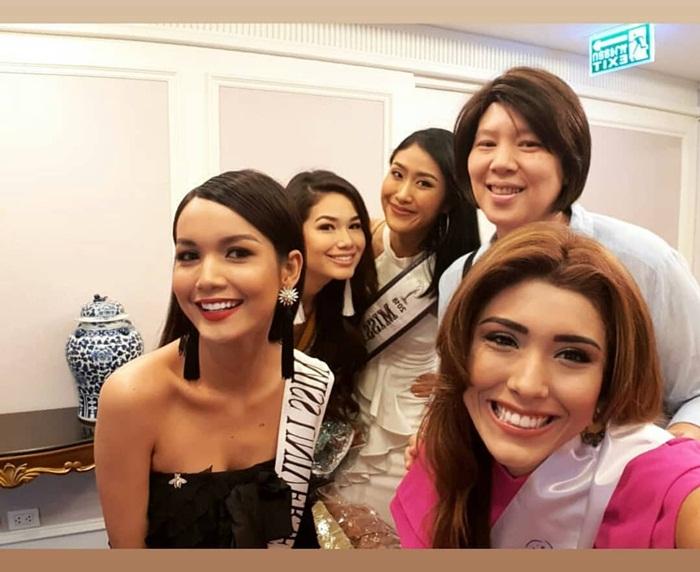 Chiều cao HHen Niê nổi bật hơn hẳn khi đọ sắc với đối thủ tóc tém và ứng viên sáng giá nhất Miss Universe 2018-13