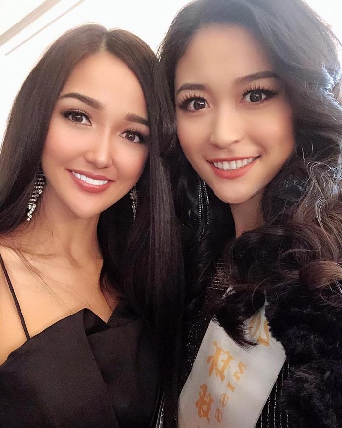 Chiều cao HHen Niê nổi bật hơn hẳn khi đọ sắc với đối thủ tóc tém và ứng viên sáng giá nhất Miss Universe 2018-16