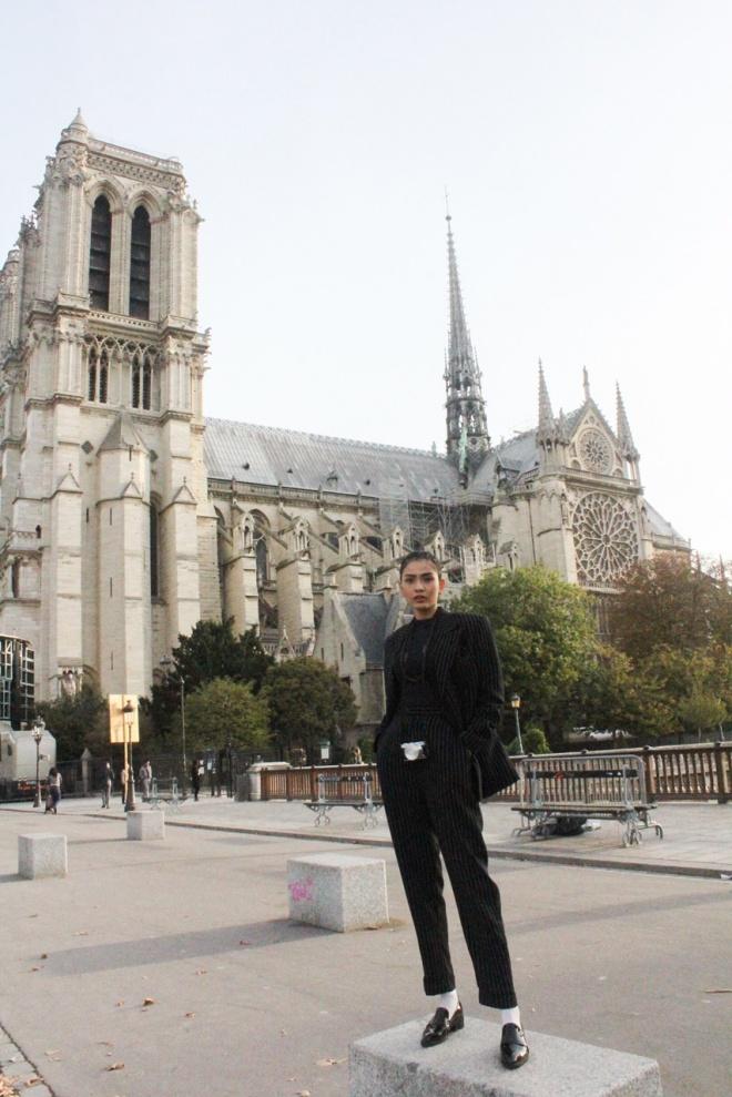 Á hậu Trương Thị May hào hứng khám phá nước Pháp xinh đẹp-5