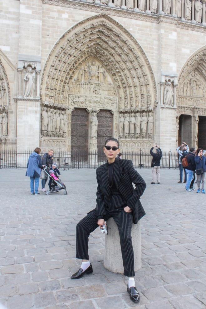 Á hậu Trương Thị May hào hứng khám phá nước Pháp xinh đẹp-7