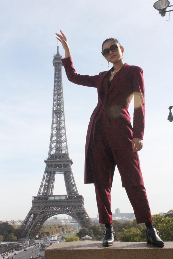 Á hậu Trương Thị May hào hứng khám phá nước Pháp xinh đẹp-9