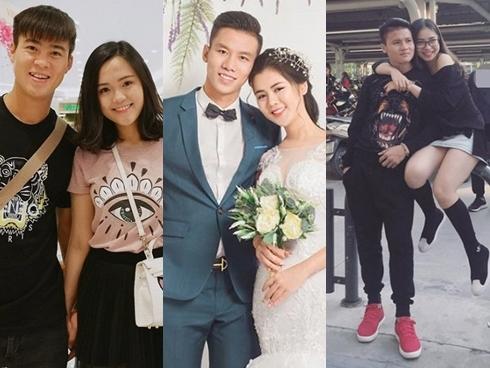 Chuyện tình ngọt ngào với những bóng hồng xinh đẹp của 5 'cực phẩm' đội tuyển Việt Nam