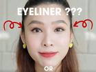 Cách vẽ eyeliner chuẩn không cần chỉnh cho các cô gái mắt không cân, mắt lồi hoặc mí lót