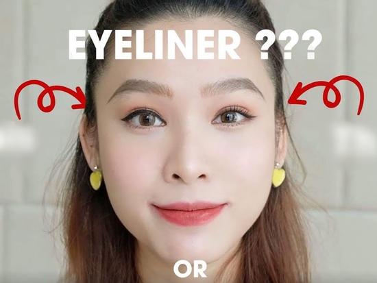 Cách vẽ eyeliner chuẩn không cần chỉnh cho các cô gái mắt không cân, mắt lồi hoặc mí lót