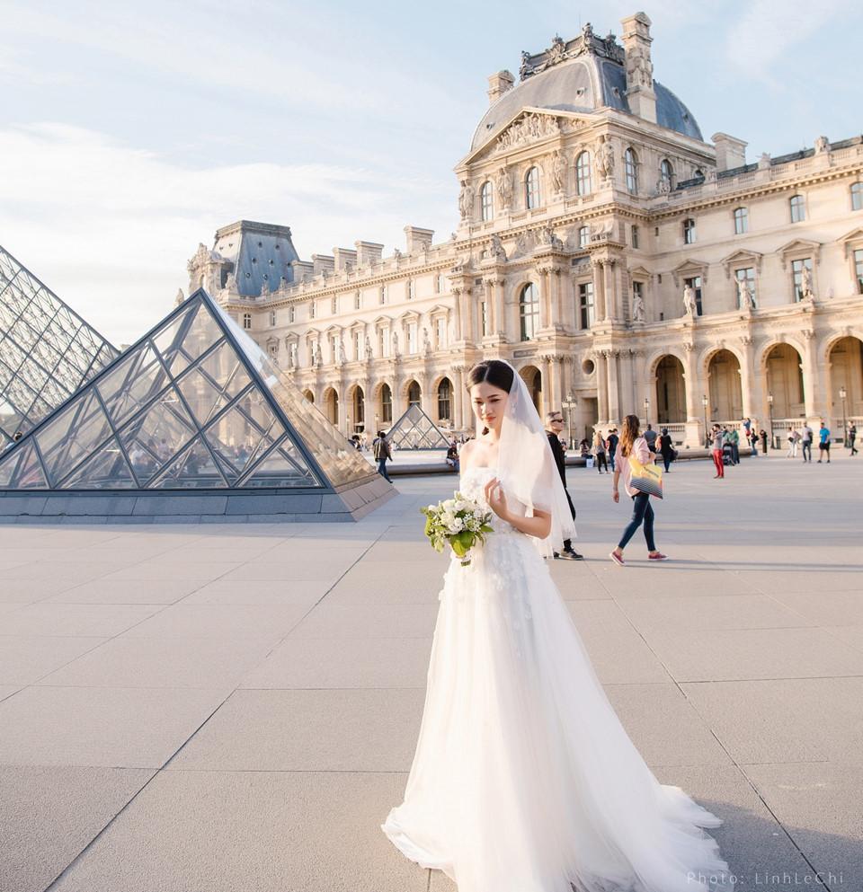 Ảnh cưới ở Pháp của Á hậu Thanh Tú và chú rể CEO-7