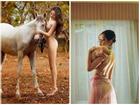 Chi Pu, Cao Thuỳ Linh, Thanh Hà... nude bên động vật, ai sexy hơn?