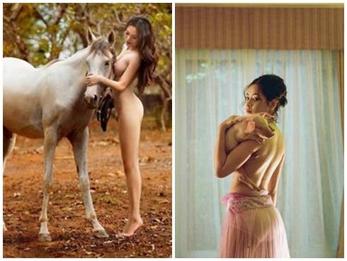 Chi Pu, Cao Thuỳ Linh, Thanh Hà... nude bên động vật, ai sexy hơn?