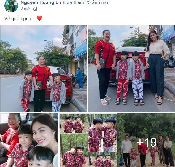 Như chưa từng hờn dỗi, BTV Hoàng Linh chia sẻ ảnh hôn phu chăm sóc 2 con trai chẳng khác nào ruột thịt-1