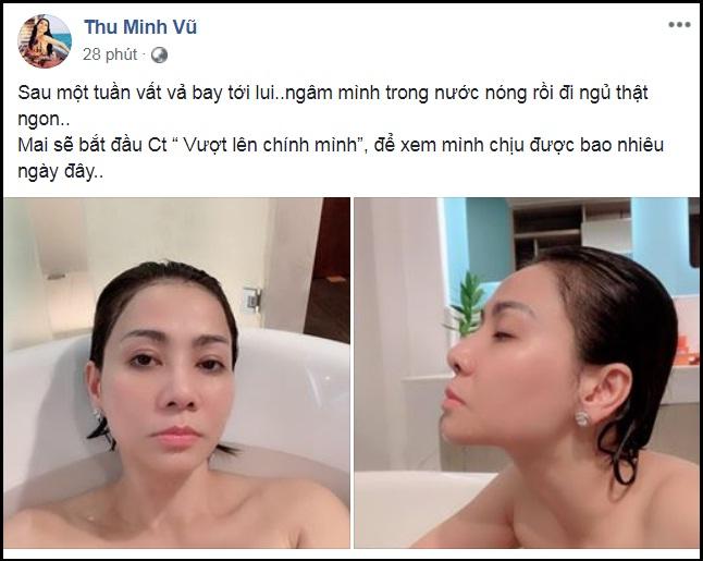 Trút bỏ xiêm y, mẹ bỉm sữa Thu Minh chụp ảnh tự sướng khoe dáng nuột mê hồn-1