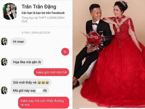 Chàng trai 9X cưới được vợ đẹp nhờ một lần 'like dạo'