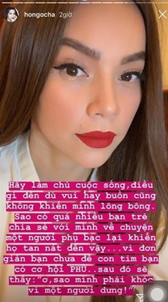 Hồ Ngọc Hà chia sẻ status Sao phải khóc vì người dưng?, dân mạng đồn đoán nàng buồn vì chồng cũ sắp lấy vợ đó thôi-3