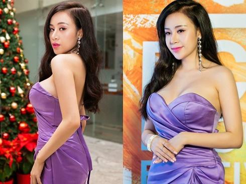 Vẫn biết là 'hàng giả' nhưng Bà Tưng ngày càng khiến người nhìn say mê với vòng 1 như muốn đâm thủng váy