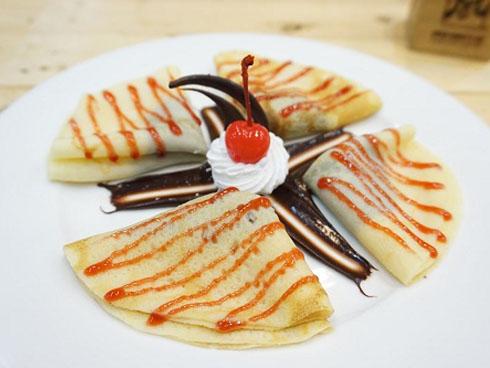 Bánh crepe Thái Lan độc đáo ngay giữa lòng TP.HCM