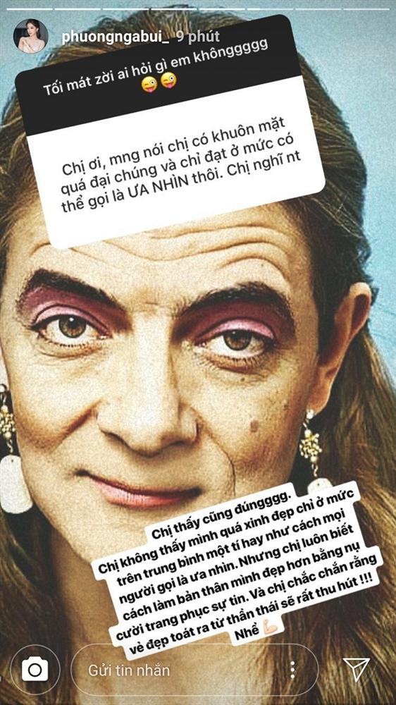 Phản ứng bất ngờ của Á hậu Bùi Phương Nga khi bị chê gương mặt quá đại chúng-1