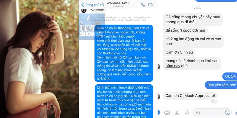 Bị tiếng con giáp 13 cặp kè chồng Phạm Quỳnh Anh, Bảo Anh công khai tin nhắn với nạn nhân: Đáng sợ quá-2