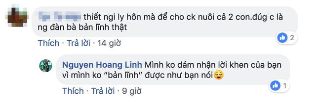 Không xóa bình luận, MC Hoàng Linh thẳng thắn đáp trả khi bị mỉa mai bỏ hai con cho chồng cũ chăm sóc để lấy tình mới-4