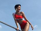 Cuối cùng H'Hen Niê cũng chịu mặc bikini khoe thân hình cực phẩm tại Miss Universe 2018