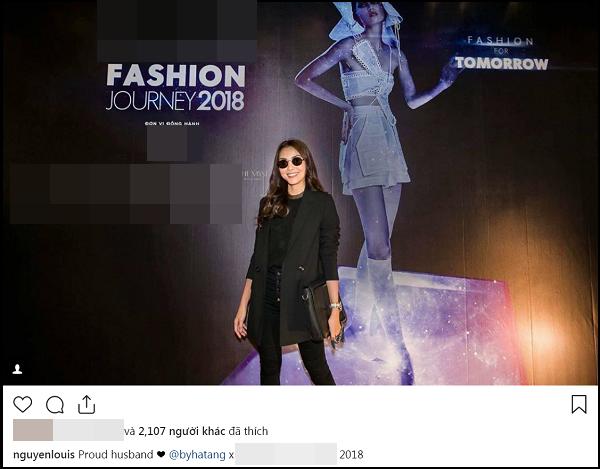 Trước thông tin Tăng Thanh Hà trở lại showbiz, Louis Nguyễn chỉ nói gọn 1 câu: Tự hào-2