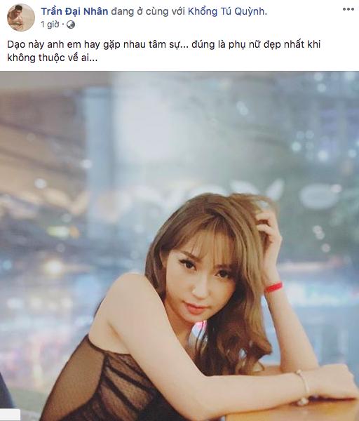 Bí mật về 8 năm mật ngọt của Ngô Kiến Huy - Khổng Tú Quỳnh cuối cùng bị bung xõa chỉ bằng 2 status, 1 lời buột miệng-2