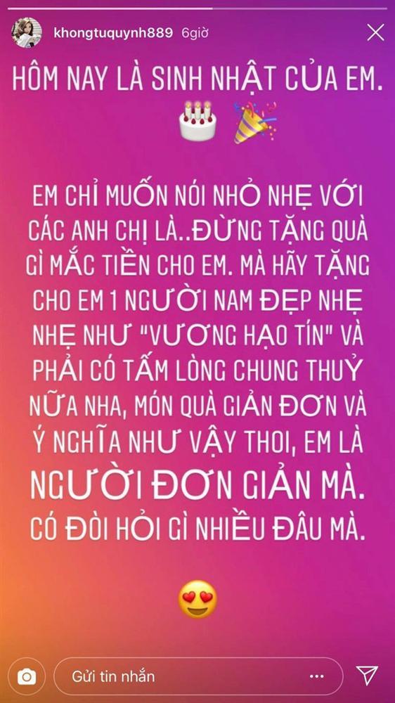 Bí mật về 8 năm mật ngọt của Ngô Kiến Huy - Khổng Tú Quỳnh cuối cùng bị bung xõa chỉ bằng 2 status, 1 lời buột miệng-3