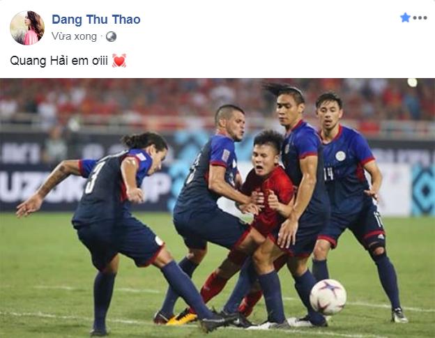 Dàn sao hot nhất Vbiz tưng bừng ăn mừng chiến thắng của tuyển Việt Nam tại bán kết AFF Cup 2018-2