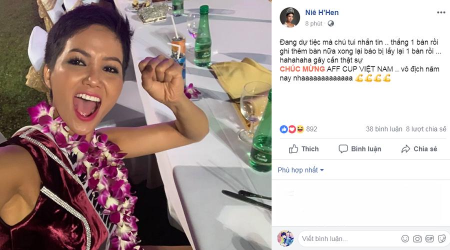 Dàn sao hot nhất Vbiz tưng bừng ăn mừng chiến thắng của tuyển Việt Nam tại bán kết AFF Cup 2018-4